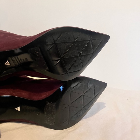 Schutz Cate Curve 100mm Nubuck Boots - Picture 8 of 10